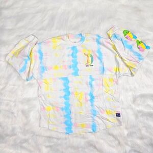 Disneyland Spirit Jersey Tie Dye‎ Shirt Rainbow D Est 1955 Medium